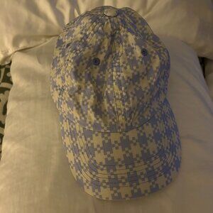 Baggu Pixel Gingham Baseball Cap